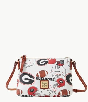 Multicolor Dooney And Bourke NCAA University Of Georgia Women's Crossbody Bags | 15OWBJCDZ