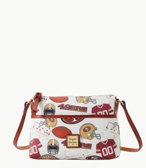 Multicolor Dooney And Bourke NFL 49ers Ginger Women's Crossbody Bags | 82XKFCAYG