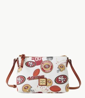 Multicolor Dooney And Bourke NFL 49ers Women's Crossbody Bags | 06NJTQSWB