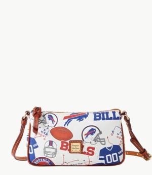 Multicolor Dooney And Bourke NFL Bills Lexi Women's Crossbody Bags | 98FKILVCJ