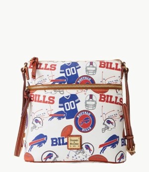 Multicolor Dooney And Bourke NFL Bills Women's Crossbody Bags | 52QKREXJY