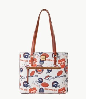 Multicolor Dooney And Bourke NFL Broncos Women's Shopper Bag | 47DNLXZRJ