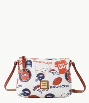 Multicolor Dooney And Bourke NFL Broncos Women's Crossbody Bags | 70TOYVMAU