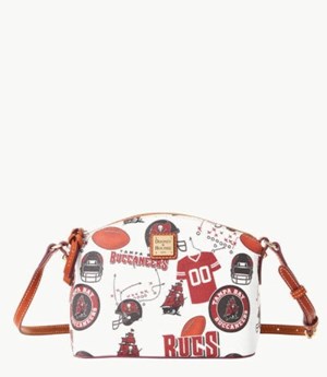 Multicolor Dooney And Bourke NFL Buccaneers Suki Women's Crossbody Bags | 04MITKNOQ