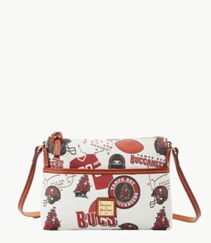 Multicolor Dooney And Bourke NFL Buccaneers Ginger Women's Crossbody Bags | 60XGLWZCU