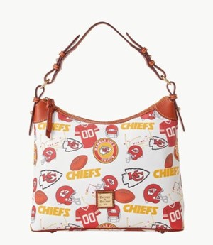 Multicolor Dooney And Bourke NFL Chiefs Women's Hobo Bag | 62MQPFXCY