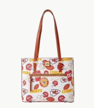 Multicolor Dooney And Bourke NFL Chiefs Women's Shopper Bag | 93PWYGNXS