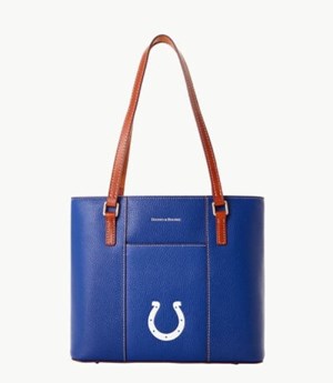 Multicolor Dooney And Bourke NFL Colts Small Lexington Women's Tote Bags | 16WTRGFKZ