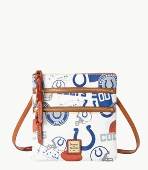 Multicolor Dooney And Bourke NFL Colts Women's Crossbody Bags | 04ZLXUENT