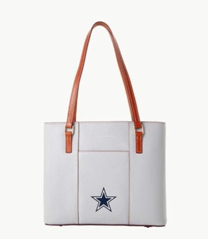 Multicolor Dooney And Bourke NFL Cowboys Small Lexington Women's Tote Bags | 01MERASPC