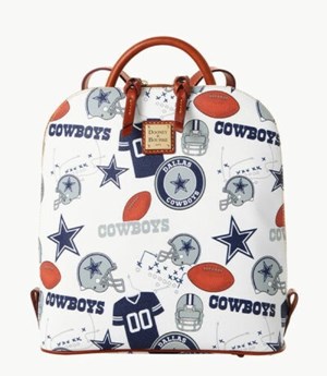 Multicolor Dooney And Bourke NFL Cowboys Zip Pod Women's Backpacks | 18CBYISMW