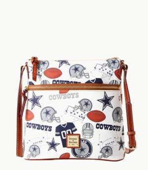 Multicolor Dooney And Bourke NFL Cowboys Women's Crossbody Bags | 23TWSHXOE