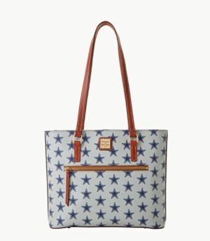 Multicolor Dooney And Bourke NFL Cowboys Women's Shopper Bag | 39XAQSENC