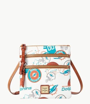 Multicolor Dooney And Bourke NFL Dolphins Women's Crossbody Bags | 29YBQMKAO