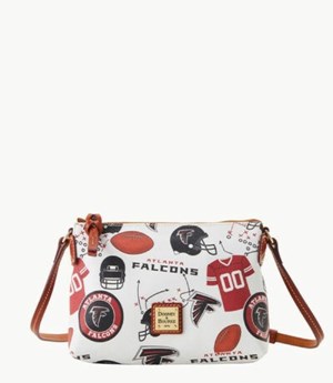 Multicolor Dooney And Bourke NFL Falcons Women's Crossbody Bags | 23EFDZPCT