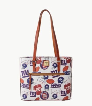 Multicolor Dooney And Bourke NFL Ny Giants Women's Shopper Bag | 80BNYFAKS