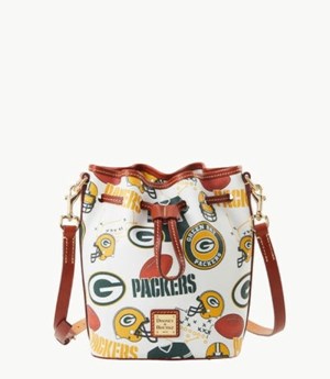 Multicolor Dooney And Bourke NFL Packers Small Women's Crossbody Bags | 92NJUXYEV