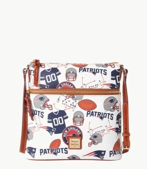 Multicolor Dooney And Bourke NFL Patriots Women's Crossbody Bags | 08YFDIPRC