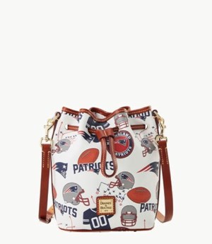 Multicolor Dooney And Bourke NFL Patriots Small Women's Crossbody Bags | 15PAWBSRD