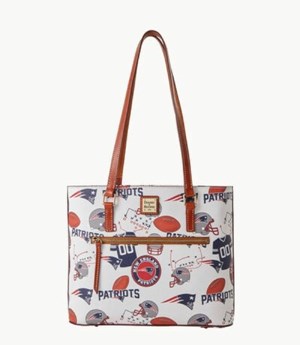 Multicolor Dooney And Bourke NFL Patriots Women's Shopper Bag | 36IGNMFRA