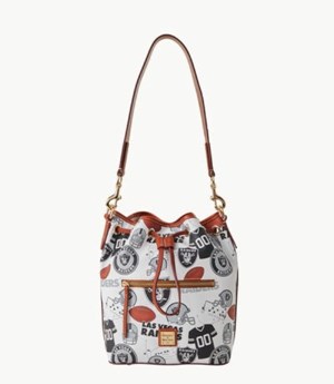 Multicolor Dooney And Bourke NFL Raiders Women's Shoulder Bags | 17PEFRXMB