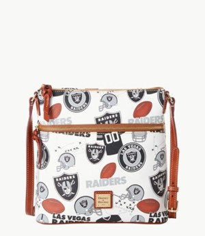 Multicolor Dooney And Bourke NFL Raiders Women's Crossbody Bags | 67IGTOKAN