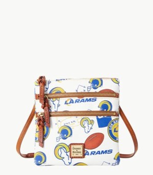 Multicolor Dooney And Bourke NFL Rams Women's Crossbody Bags | 91TKGLAJB