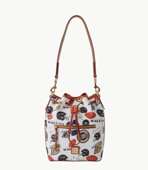 Multicolor Dooney And Bourke NFL Ravens Women's Shoulder Bags | 24UMYHGXS