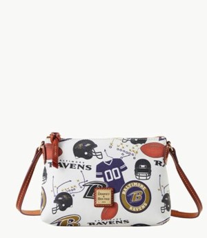 Multicolor Dooney And Bourke NFL Ravens Women's Crossbody Bags | 97PTWFXGU