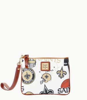 Multicolor Dooney And Bourke NFL Saints Stadium Women's Wristlets | 07HJGRZQA