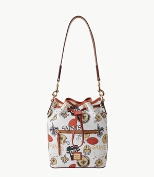 Multicolor Dooney And Bourke NFL Saints Women's Shoulder Bags | 58BXUHIYK