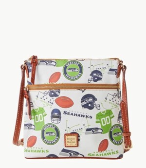 Multicolor Dooney And Bourke NFL Seahawks Women's Crossbody Bags | 30EJMHUCP