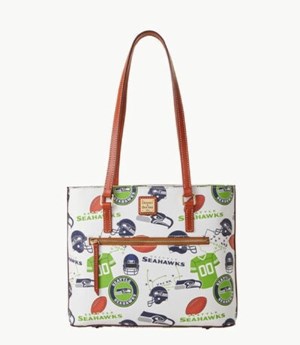 Multicolor Dooney And Bourke NFL Seahawks Women's Shopper Bag | 32DURLVNO