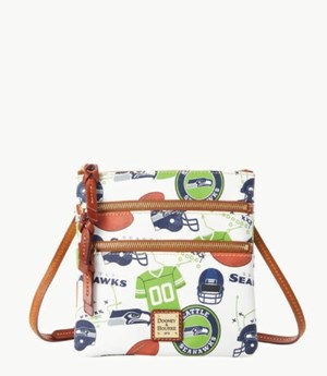 Multicolor Dooney And Bourke NFL Seahawks Women's Crossbody Bags | 34TKWCVNM