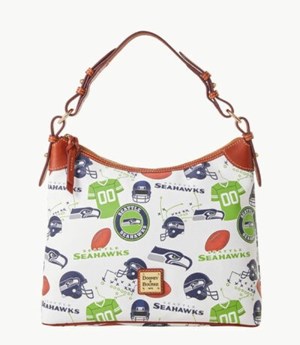 Multicolor Dooney And Bourke NFL Seahawks Women's Hobo Bag | 63BOKNCGU