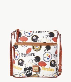 Multicolor Dooney And Bourke NFL Steelers Women's Crossbody Bags | 27QOUATHY