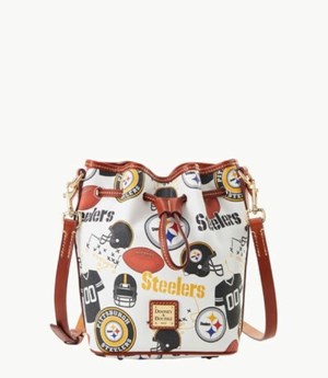 Multicolor Dooney And Bourke NFL Steelers Small Women's Crossbody Bags | 49UOPDNXV