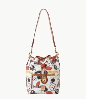 Multicolor Dooney And Bourke NFL Steelers Women's Shoulder Bags | 83EBLSGFZ