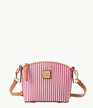 Pink Dooney And Bourke Seaview Mini Domed Women's Crossbody Bags | 01YJHWMAV