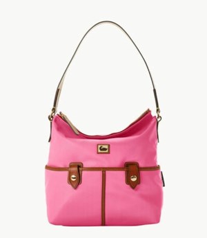 Pink Dooney And Bourke Wayfarer Women's Shoulder Bags | 69TQJFIHM