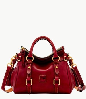 Red Dooney And Bourke Florentine Micro Women's Crossbody Bags | 26XQYLJHB