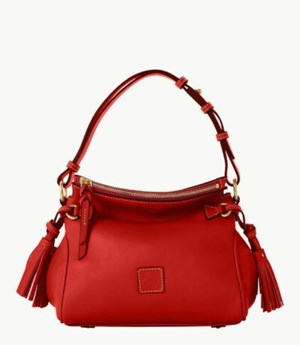 Red Dooney And Bourke Florentine Tassel Women's Shoulder Bags | 56DYNHKQV