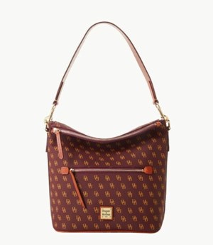 Red Dooney And Bourke Gretta Large Women's Shoulder Bags | 15UVXCWBS