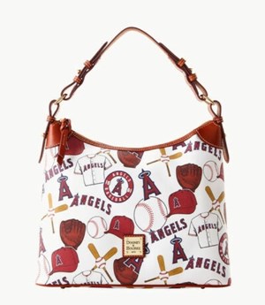 Red Dooney And Bourke MLB Angels Women's Hobo Bag | 53IDYRMFB