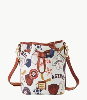 Red Dooney And Bourke MLB Astros Small Women's Crossbody Bags | 53OHUAKVP