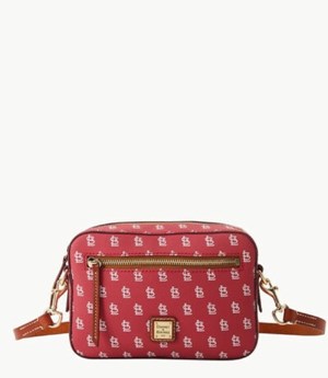 Red Dooney And Bourke MLB Cardinals Camera Zip Women's Crossbody Bags | 67AWSJIHV