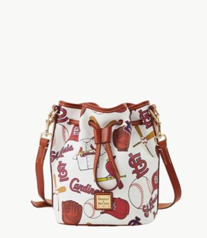 Red Dooney And Bourke MLB Cardinals Small Women's Crossbody Bags | 26URONLYC