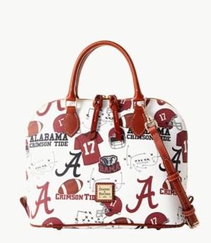 Red Dooney And Bourke NCAA Alabama Zip Zip Women's Satchel Bags | 36QHDWXOB