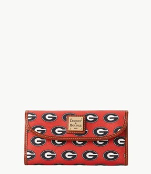 Red Dooney And Bourke NCAA Georgia Cont Women's Clutch Bag | 67ZXOYFHA