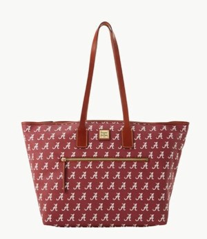 Red Dooney And Bourke NCAA University Of Alabama Large Women's Tote Bags | 14GCKFEQW